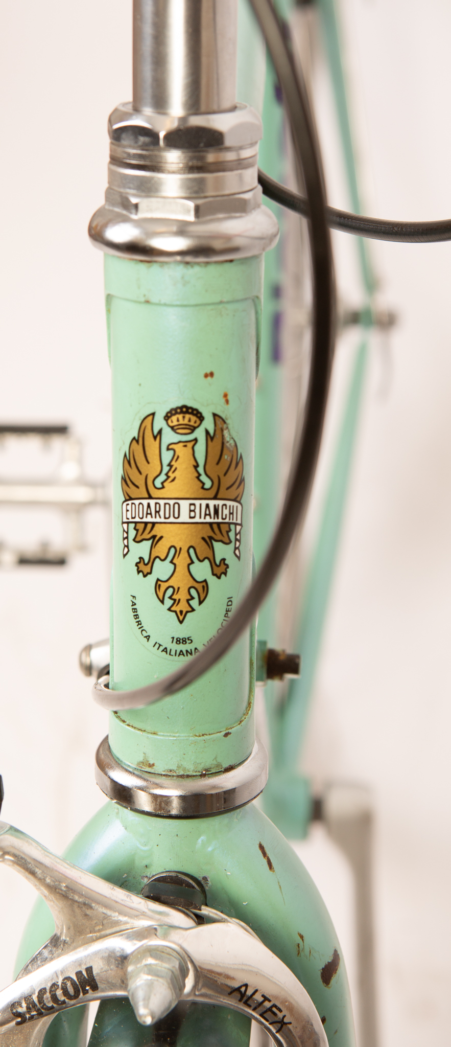 fersken Sindsro Fighter Bianchi sports cykel. 5 gear. 56 cm Vinter Tilbud! | velovintage.dk