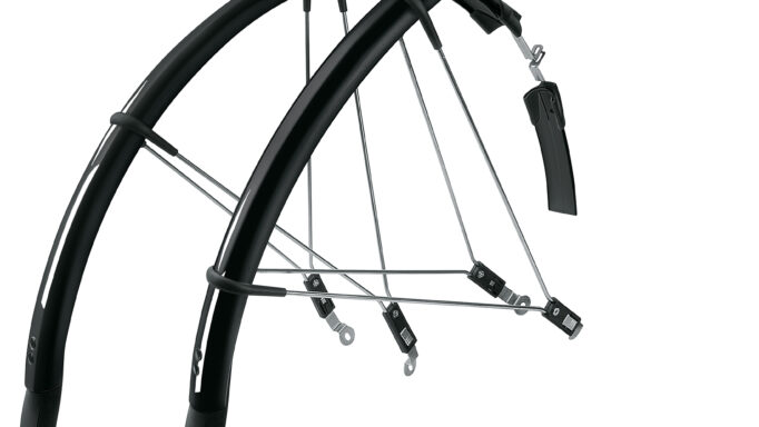 SKS Raceblade Long skærmsæt 700x25mm sort