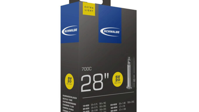 Schwalbe | SV20 Extra Light | 700 x 18-25c (18-25x622-630) | Presta Racerventil (Removable core) 60 mm