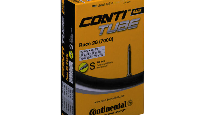 Continental | Race Tube | 700 x 20-25c (20-25x622-630) | Presta Racerventil (Removable core) 60 mm