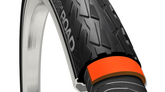 NoPssss CST Road Dæk 700x38C (40-622) | Sort R, 5mm, 60TPI