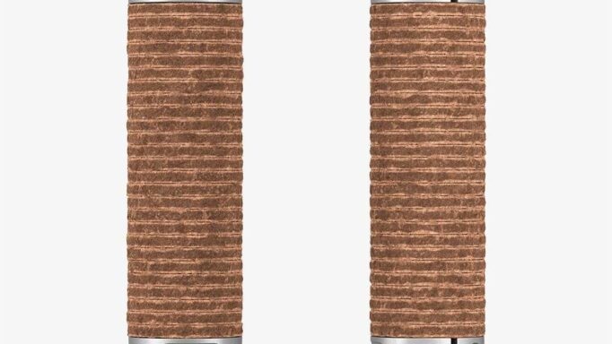 Brooks håndtag plump læder 130mm honey