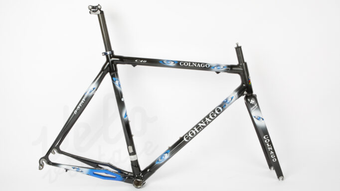 Vintage Colnago C40 B Stay 2004 RammeKit | Carbon Star Forgaffel | 56cm C-T