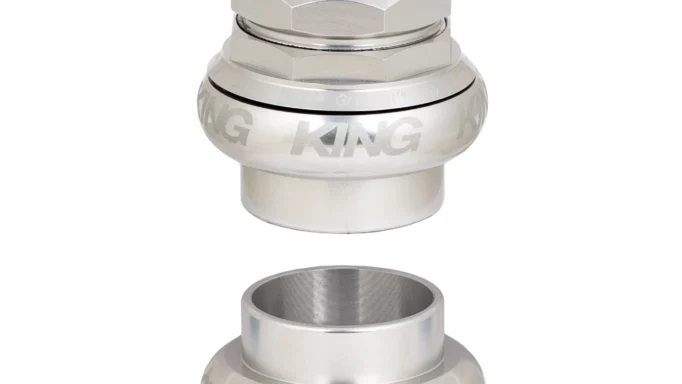 Chris King GripNut Headset |  1", Sotto Voce | Silver