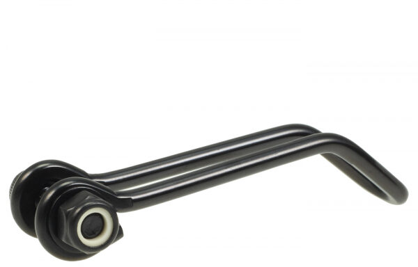 Rindow Rustfri Stål Forgaffel Krone Lygte Beslag | Til Rindow Bullet Lygte | Lige | Sort