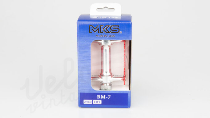 MKS BM-7 Pedaler | Rød Anodiseret