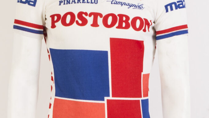 Vintage Pinarello Postobon trøje. str. Small / medium