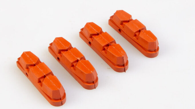 Kool-Stop Shimano 600 AX, Dura Ace AX Bremseklodser | 4.stk | Salmon