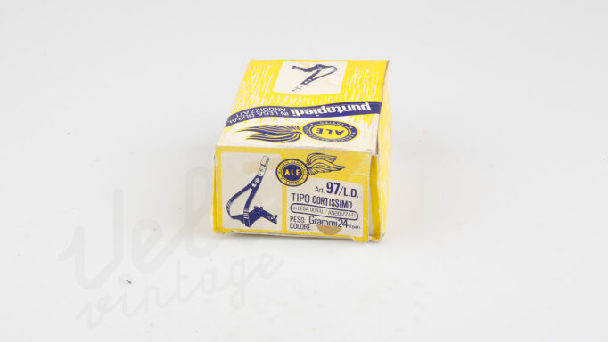 NOS/NIB Vintage ALE Aluminium Tåclips | S/M | Guld Anodiseret | Art.97