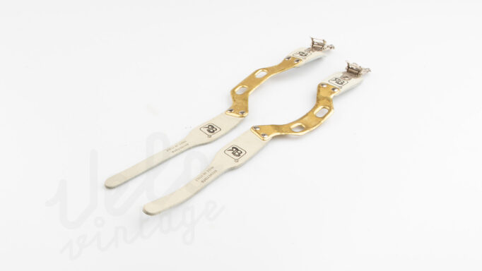 Vintage NOS Errebi Remme | 2.stk | Læder