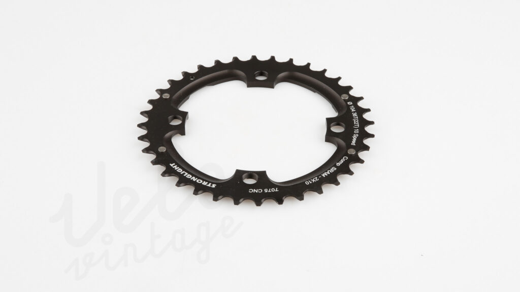 Plateau Vélo Route Stronglight Dural 5083 - 42 Dents, BCD 130mm, 5 Bras