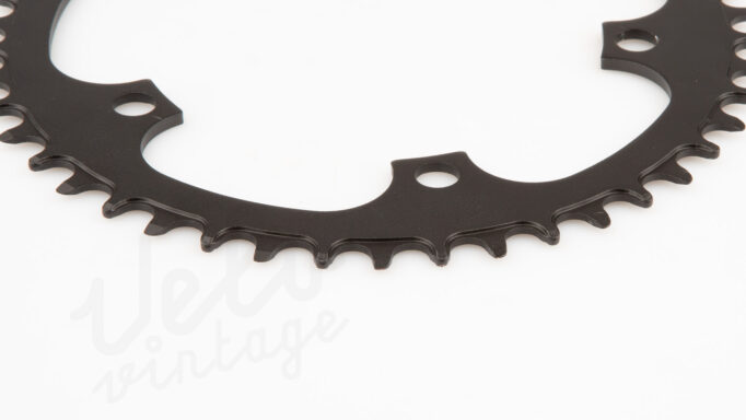 Narrow-Wide Klinge | 46T | 130 BCD | 5 huls | 8-12 Speed Kompatibel | Alu | Sort