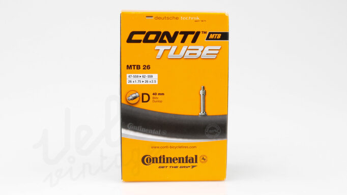 Continental Slange MTB 26" | 26x1.75 - 2.5  (47-62x559) | Dunlop Ventil 40mm