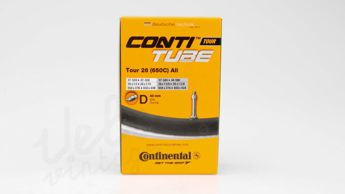 Continental Tour All 26"  ATB/Touring/Raleigh Tourist  Slange  | Etrto 37/47-559/597 | Dunlop 40mm |