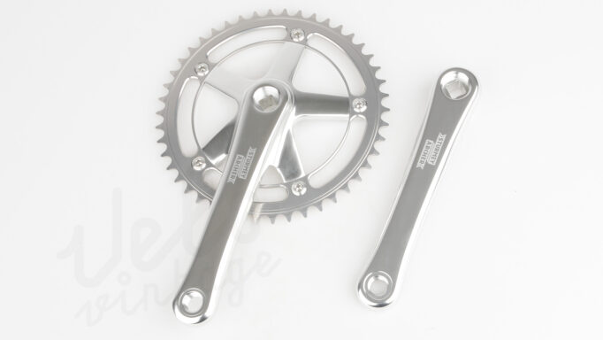 Sturmey Archer FCT66 Kranksæt | 144 BCD | 46T | 170mm | Sølv