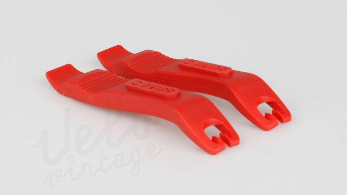 Unior 2 Stk Dækjern Sæt | Rød