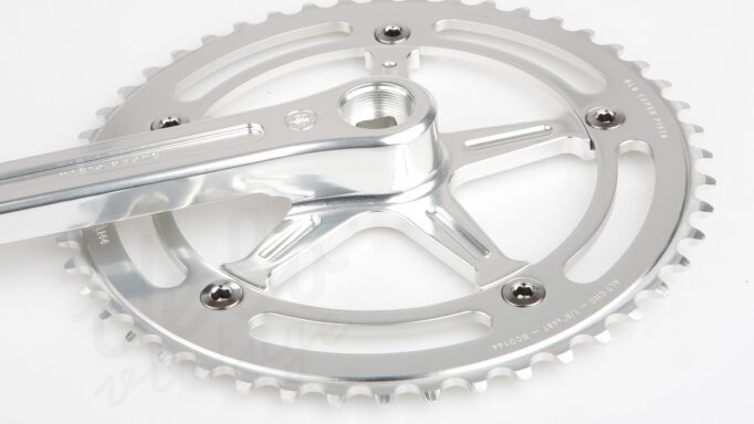 BLB | Super Pista Kranksæt | 48T | Sølv