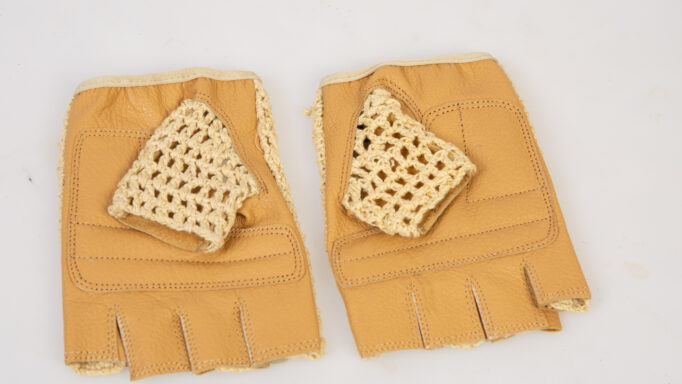 Louis Sport Hæklede Handsker Khaki