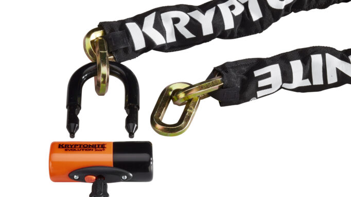 Kryptonite New York Noose Kædelås | 12mm x 130cm | Sort