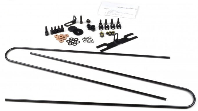 Velo-Orange | 700c Rillede 63mm Skærme | Sort