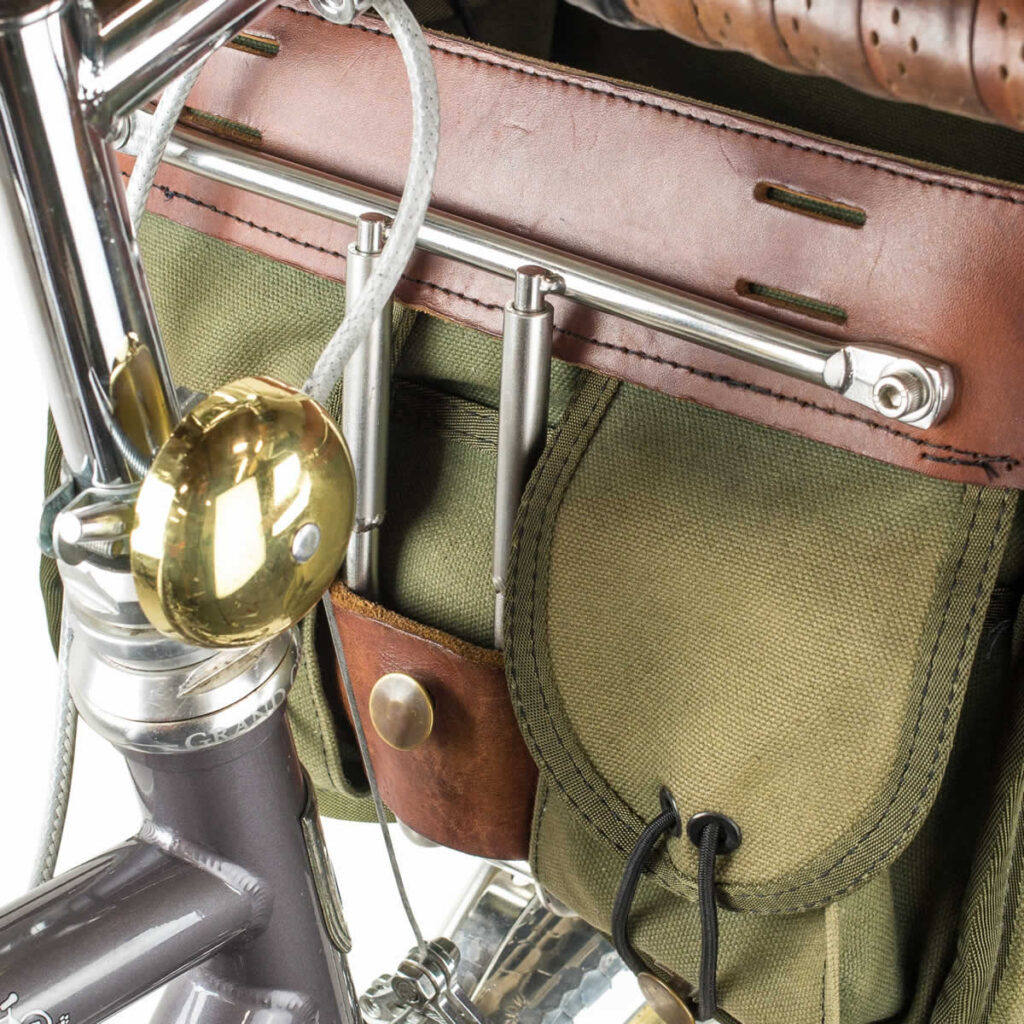 Acid Porte-bagages Avant Compact, Argenté | Bikeinn
