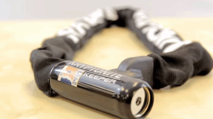 Kryptonite Keeper 712 Kædelås | 7mm |  120cm | Med 2 Nøgler