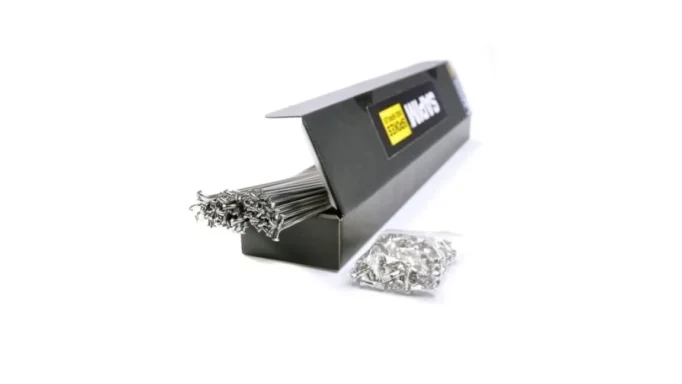 Sapim Leader Rustfri Eger 14G ø2.0mm | Sølv 20 stk. | Incl Nipler