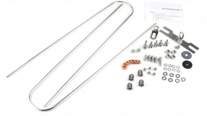 Velo-Orange 700c Smooth 38mm Fenders Silver