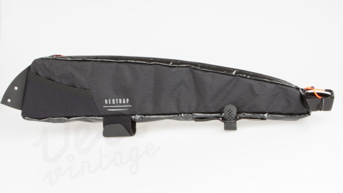 Restrap | Race Top Tube Bag Long | Overrørstaske | Sort