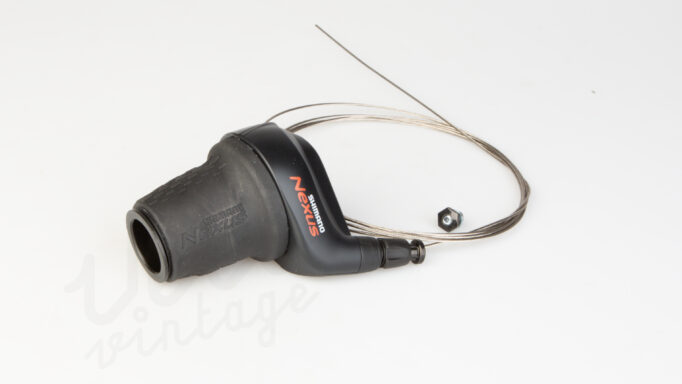 Shimano Nexus 7 Gear Drejegreb | SL-C3000 | Til Nexus 7 Gear | Inkl. Gearwire | Sort