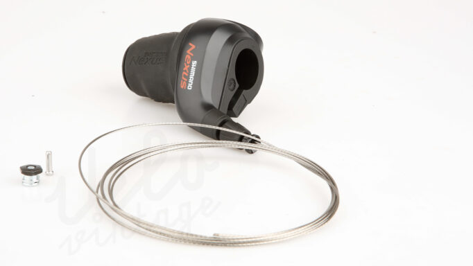 Shimano Nexus 7 Gear Drejegreb | SL-C3000 | Til NX10 | Incl gearwire (uden yderkabel) | Sort