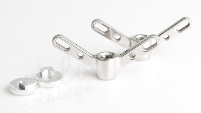 Vingemøtrikker Classic | Poleret Stål | Sæt