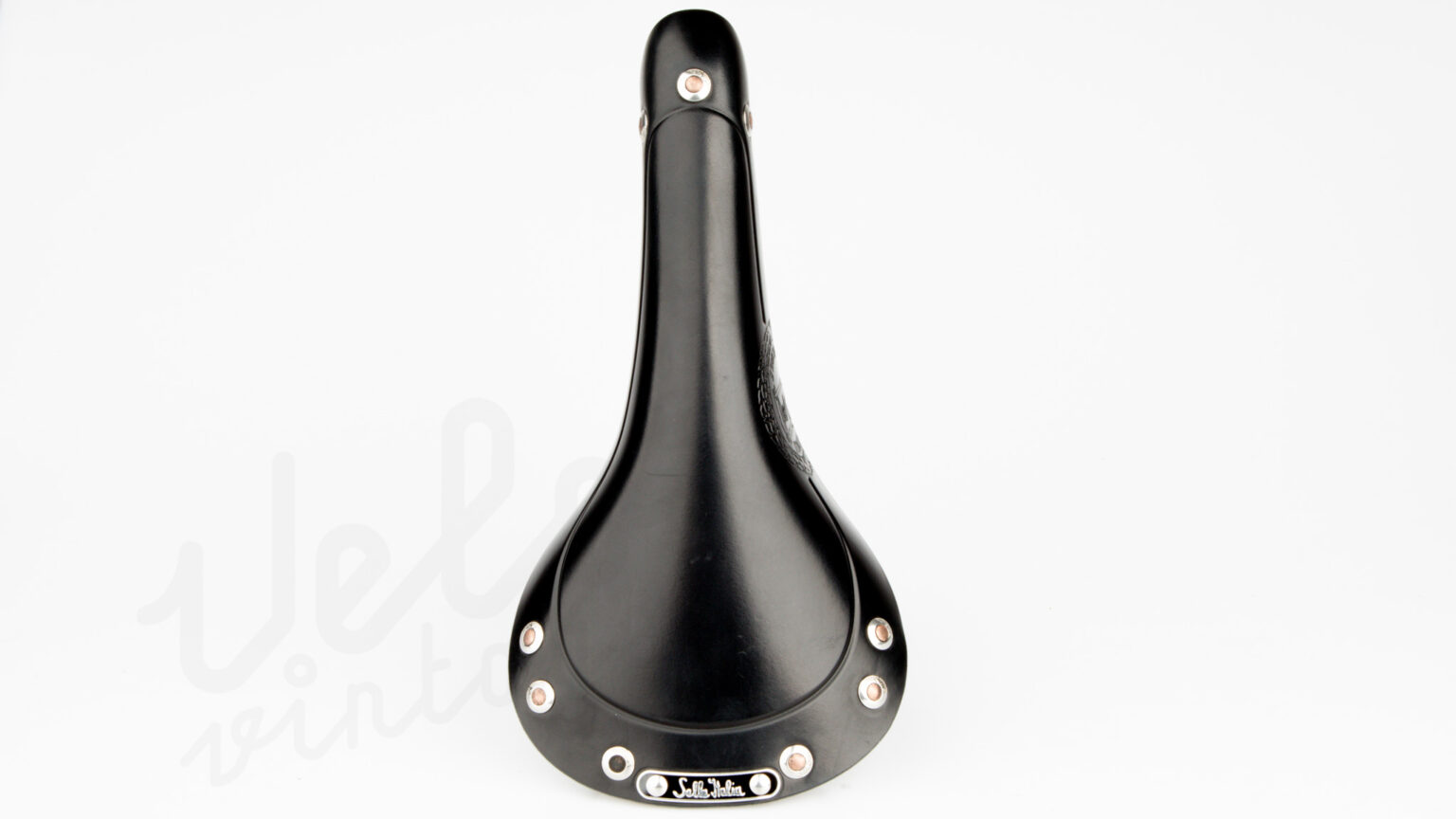 Selle vélo course vintage SELLE ITALIA Storica, en Cuir et
