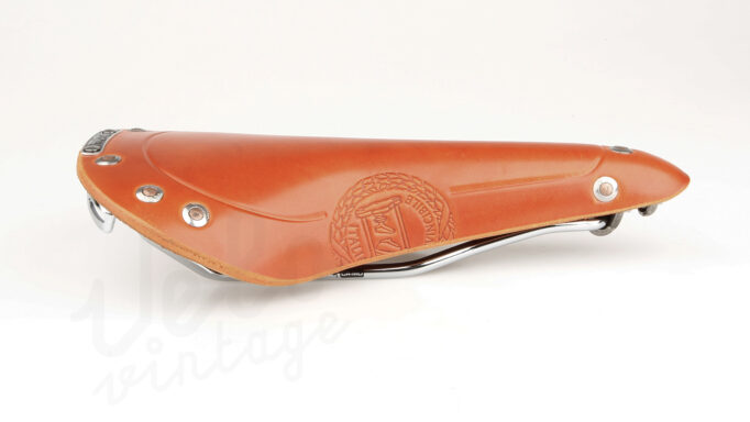 Selle Italia Storica Læder Sadel  | Honey Brown
