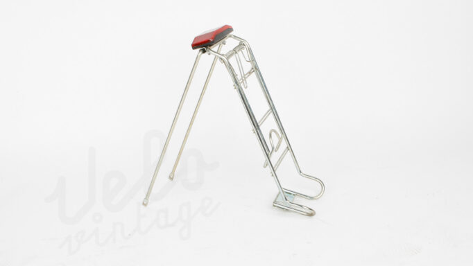 Vintage NOS Retro  Bagagebærer Med Refleks | Passer Til  26"/27/28" | Sølv Galvansieret