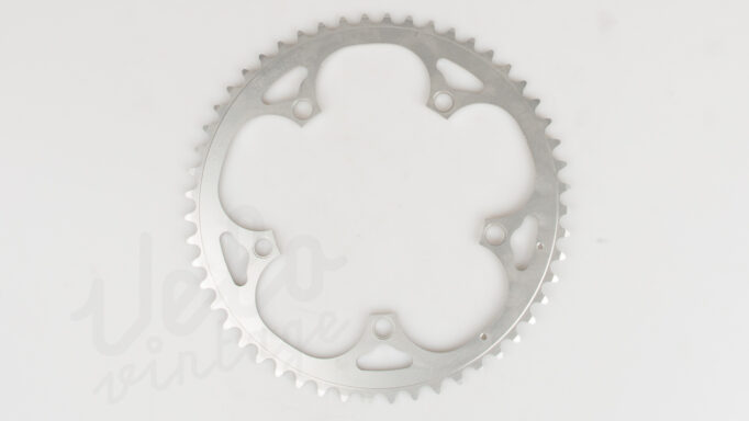 Stronglight Klinge | 52T | Campagnolo 135 BCD | 5083 Aluminium | 5 Huls | Sølv