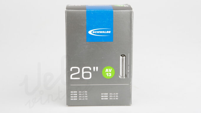 Schwalbe MTB Slange | AV13 | AV Ventil (Schrader) 40 mm | Etrto 40/62-559 | 190 g