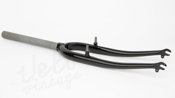 Forgaffel MTB 26" | 1 / 1/8" Ahead | 250mm Stilk | Blank Sort