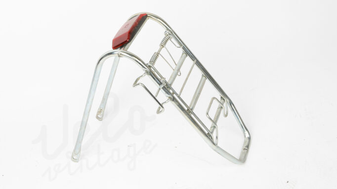 NOS Vintage Original Bomi Bagagebærer 22-24" Med Refleks | Sølv