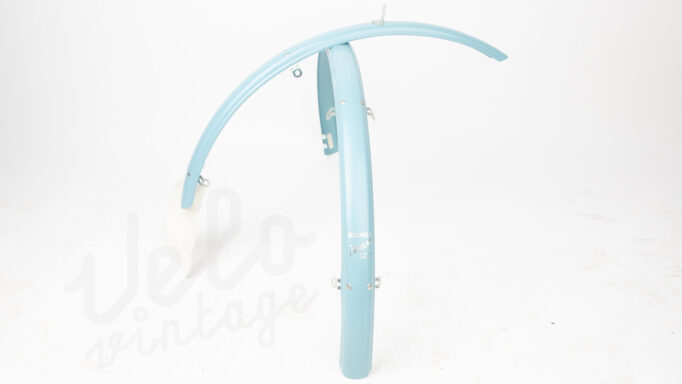 NOS Bluemels Popular Skærme | 700c / 27" | 44 mm Bred | Retro Lyseblå