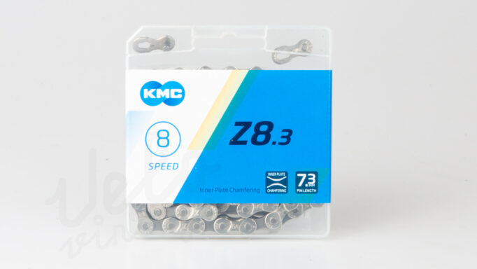 KMC Z8.3 Kæde 5-8 Speed | 114 Led | Sølv/Grå