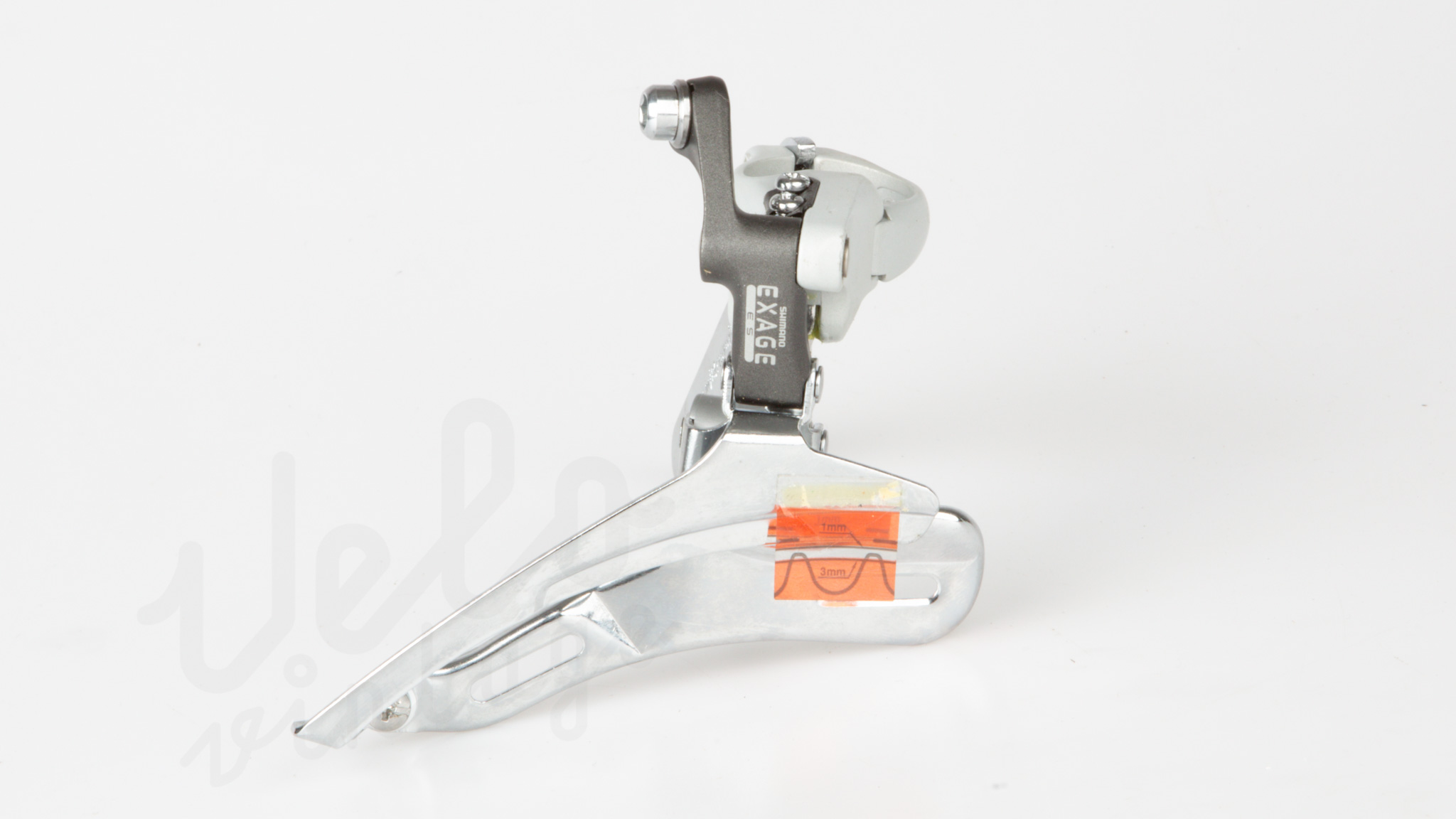 Dérailleur Avant Shimano (Argent, Alu) - Occasion - Parfait Pour Réparation