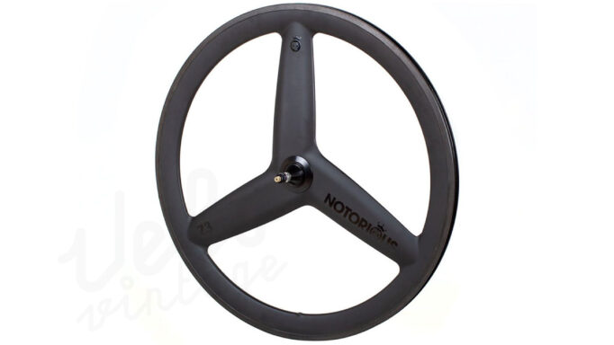 BLB Notorious Z3 Full Carbon Track Baghjul  | 700c | Clincher | Sort