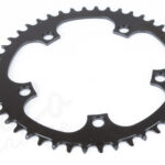 Samox Klinge | 46T | 130 BCD | 5 huls | Narrow Wide 7/8/9 Speed | Stål | Sort