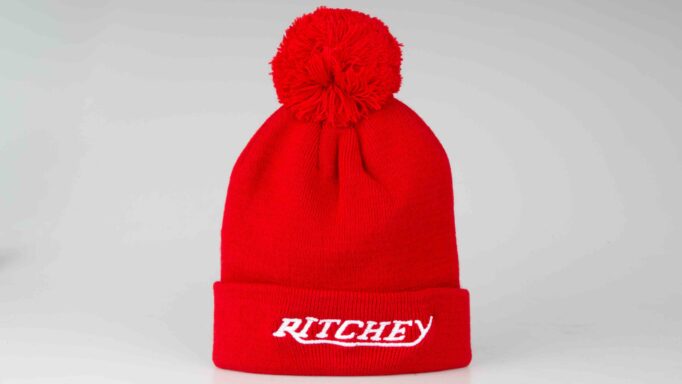 Ritchey Winter Beanie | Red/White | One size