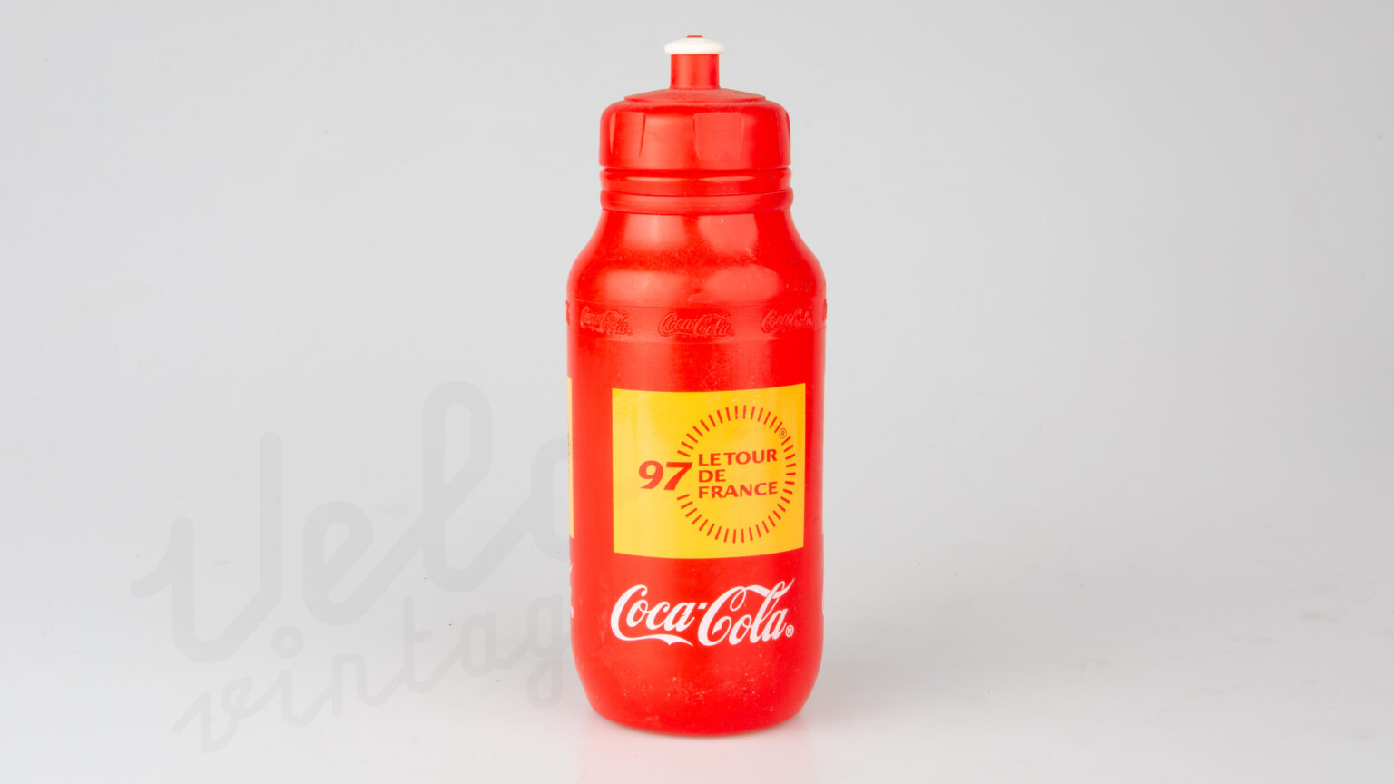 Bidon Publicitaire Coca-Cola T.A. – Tour De France Années 80, Vintage France