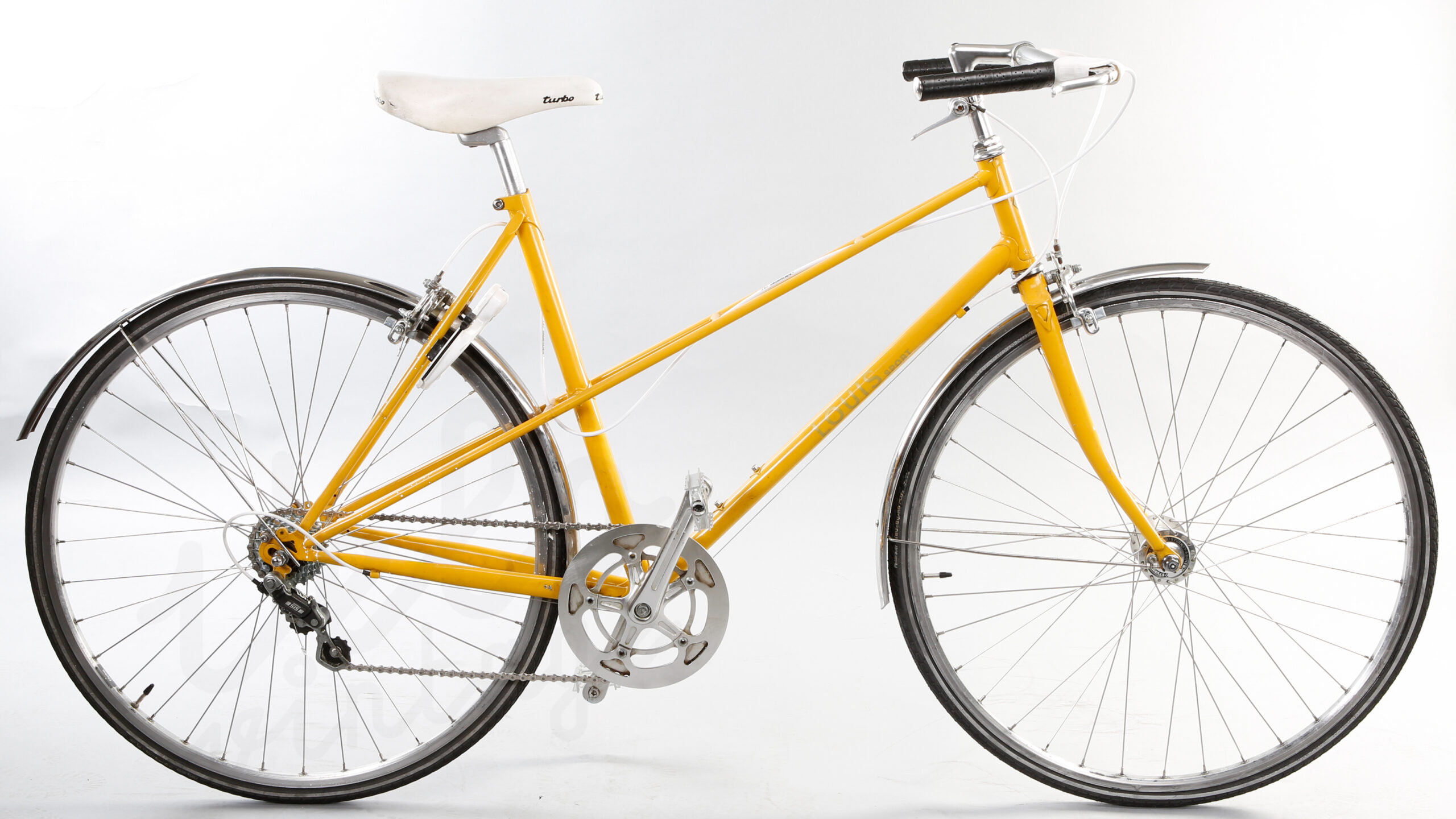 Louis Sport Mixte (Secondhand) | 6 Udv. Gear | Str 52 | Mustard