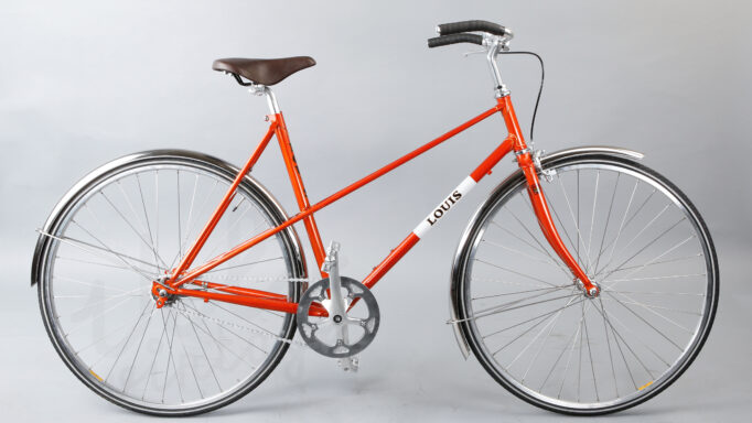 Louis Sport Dame Mixte | 1 Gear Med Fodbremse | Budget Model | 53 cm | Burnt Orange