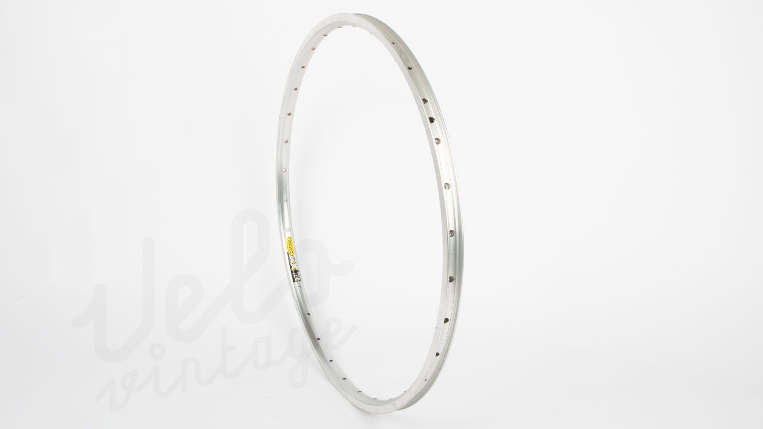 NOS Mavic X221 MTB Fælg |  26" Etrto 559 | Clincher | 32H | Sølv Anodiseret