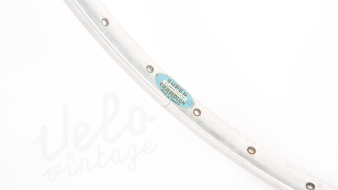 NOS Wolber Super Champion Fælg  | 27" (Etrto 27x1-1/4 630 | 36H | Sølv